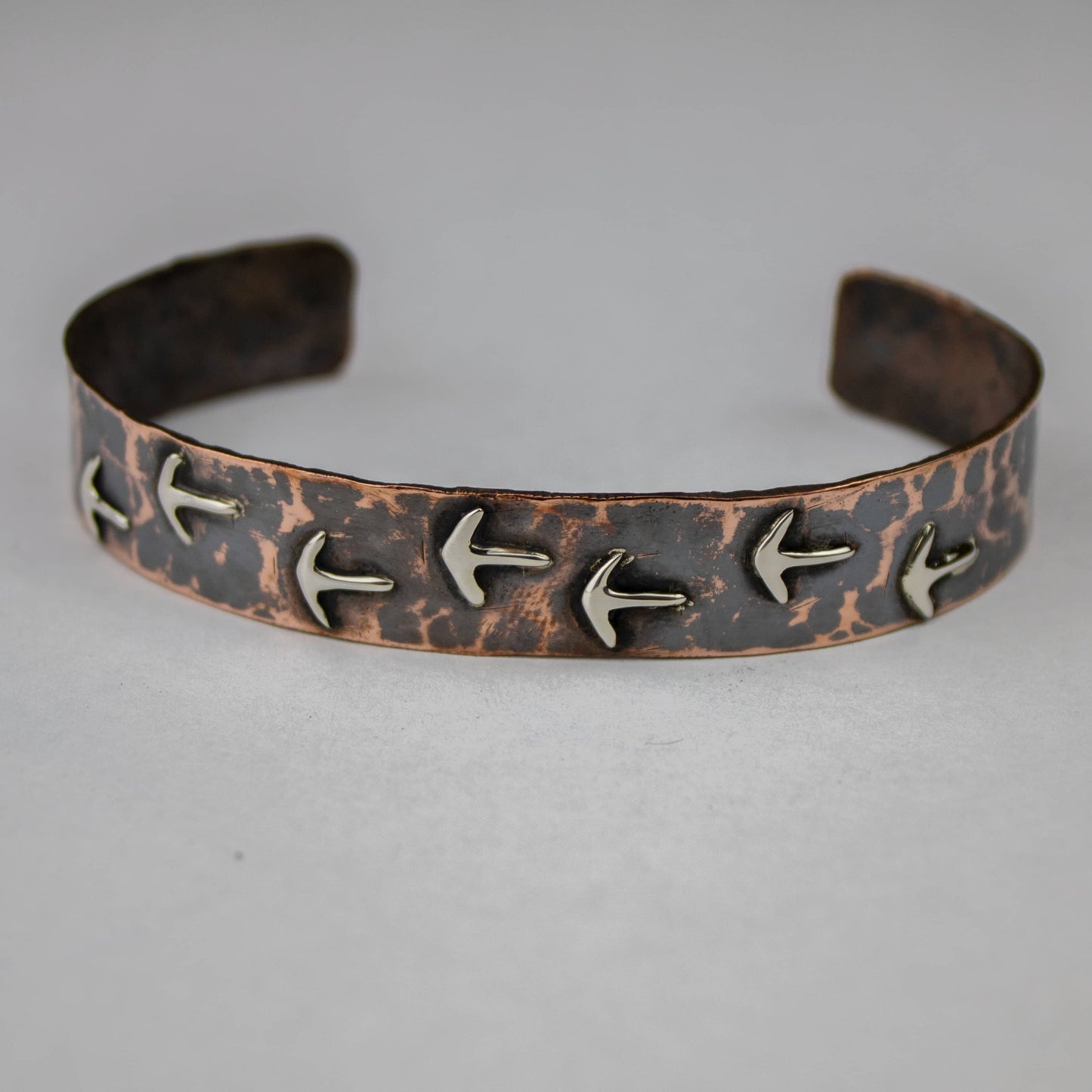 "Turkey Trot Cuff" Copper