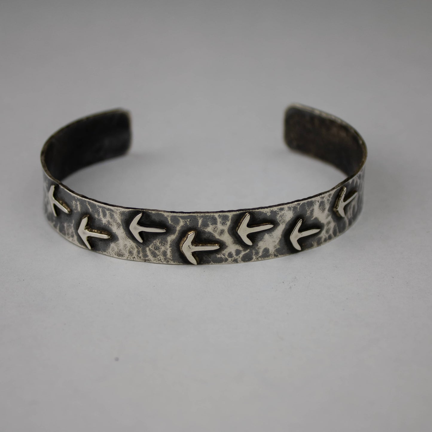 "Turkey Trot Cuff" Sterling Silver